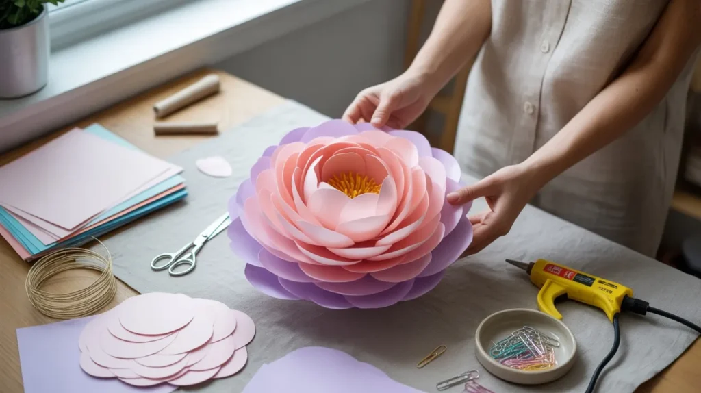 Paper Wall Flowers