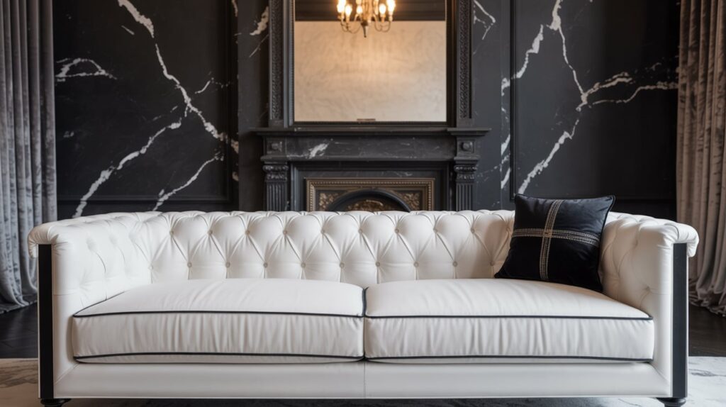 Black and White Living Room Ideas 