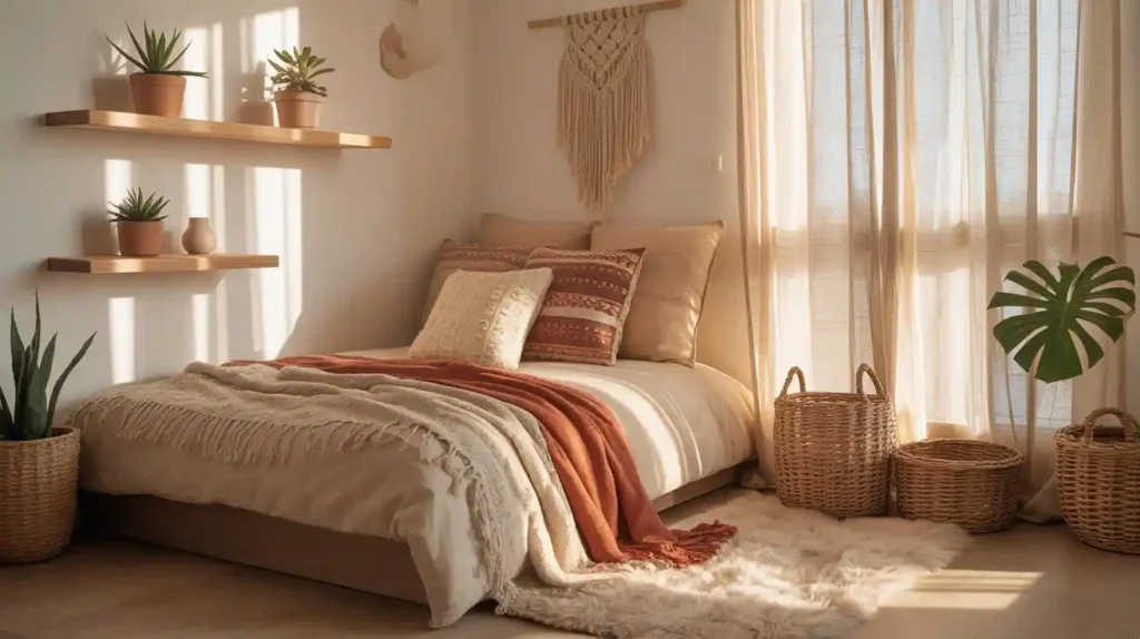 Boho Style Bedroom